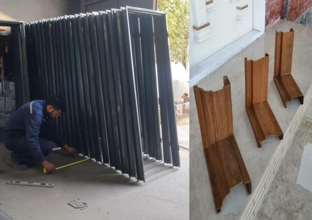 قیمت چهارچوب فلزی آماده