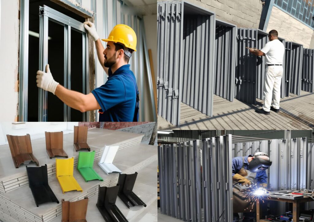 چهارچوب درب فلزی آماده